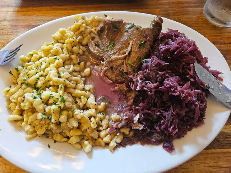 Housemade Spaetzle and Comfort Sides