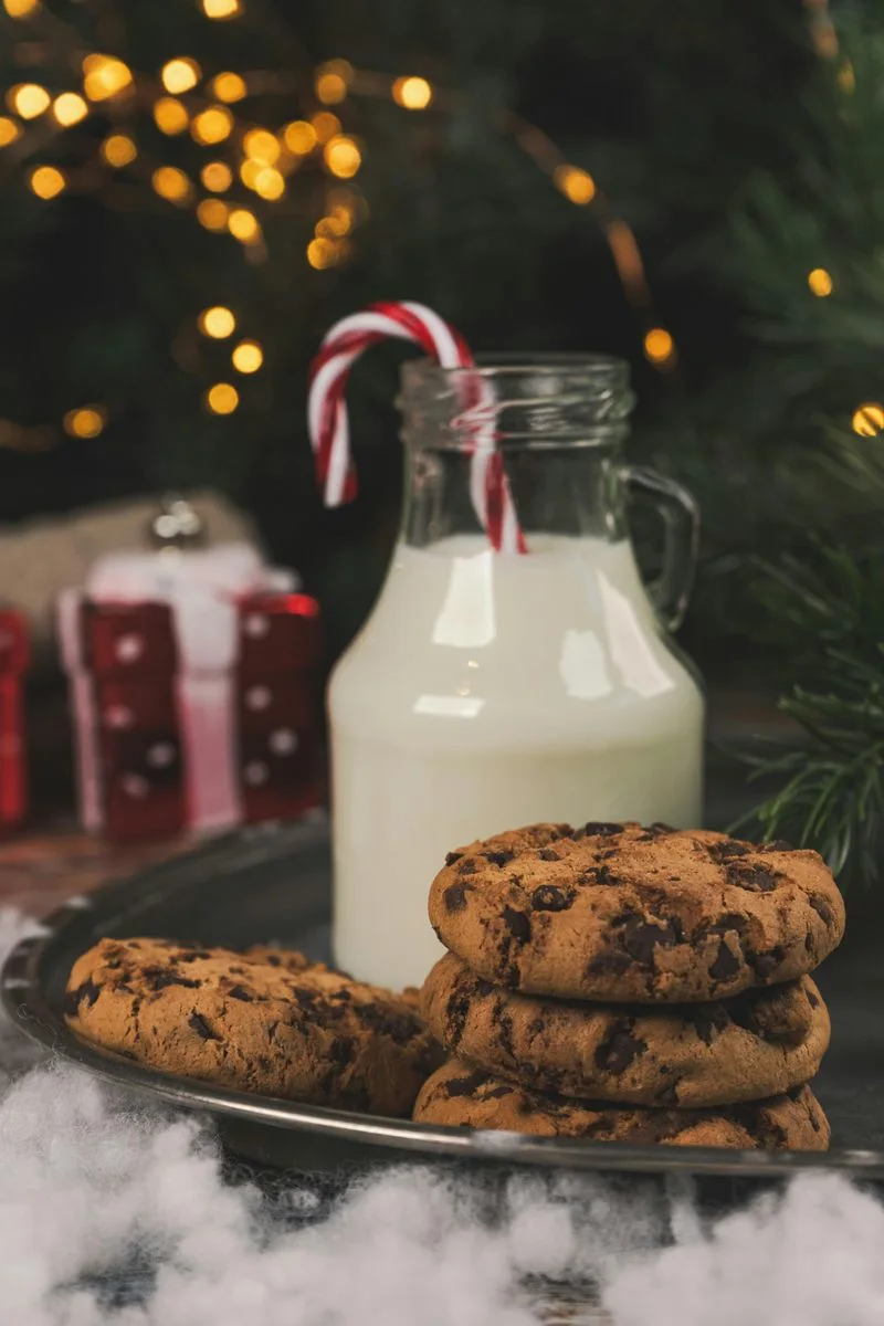 Leaving Out Cookies and Milk for Santa