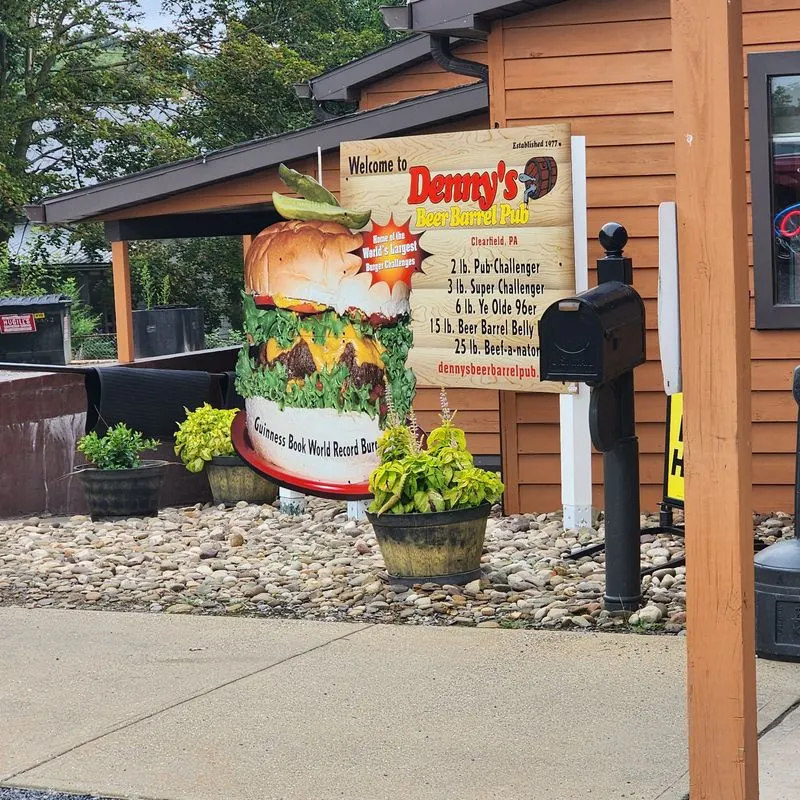 Denny’s Beer Barrel Pub Challenge and Comfort Food