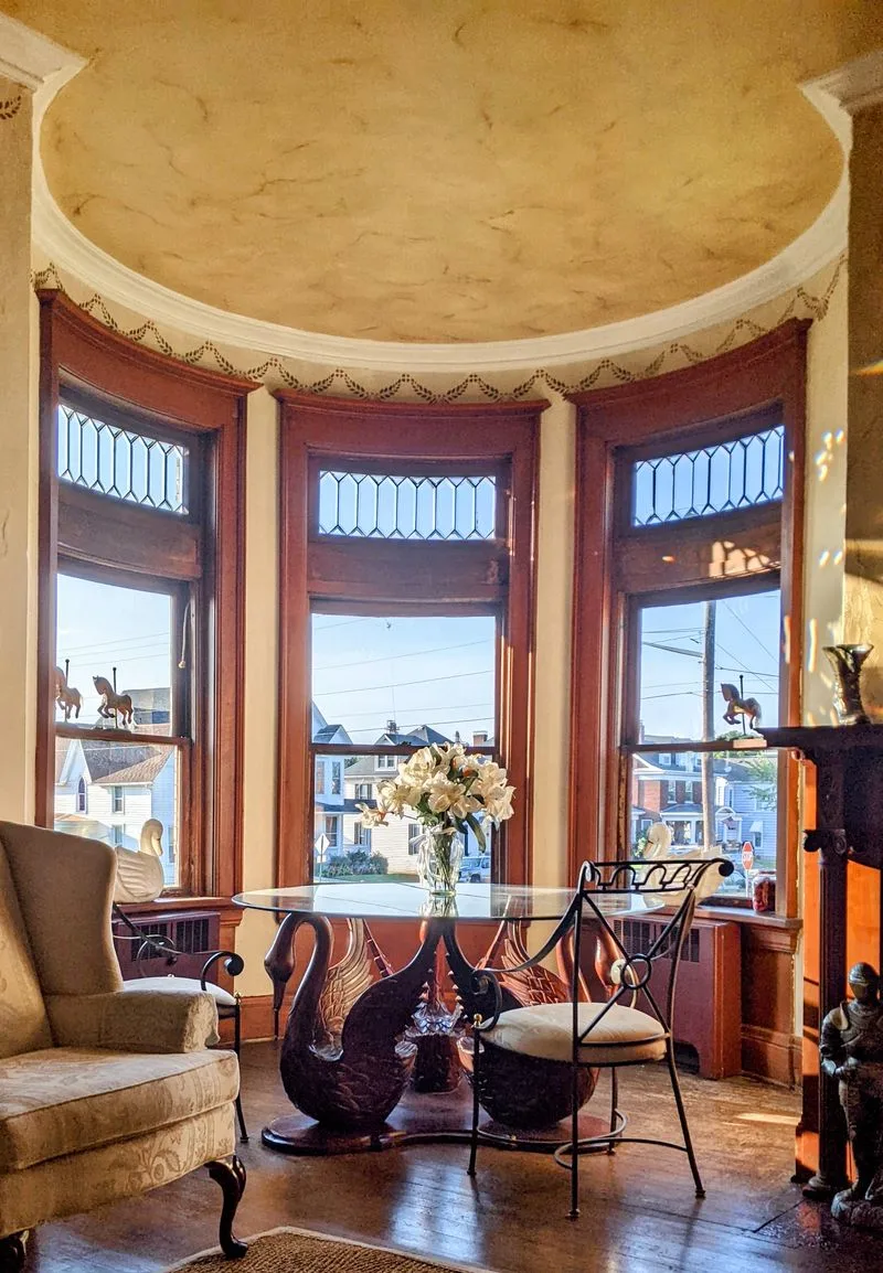 Exploring Circleville from your castle base