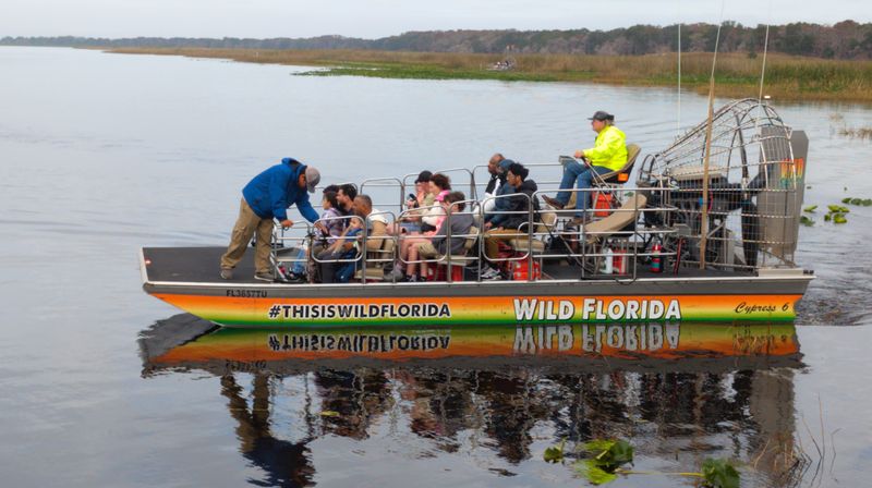 Airboat Tours on Lake Cypress