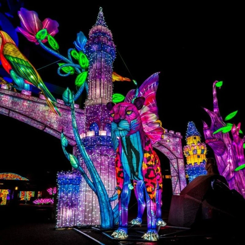 Glow Wild at the KC Zoo