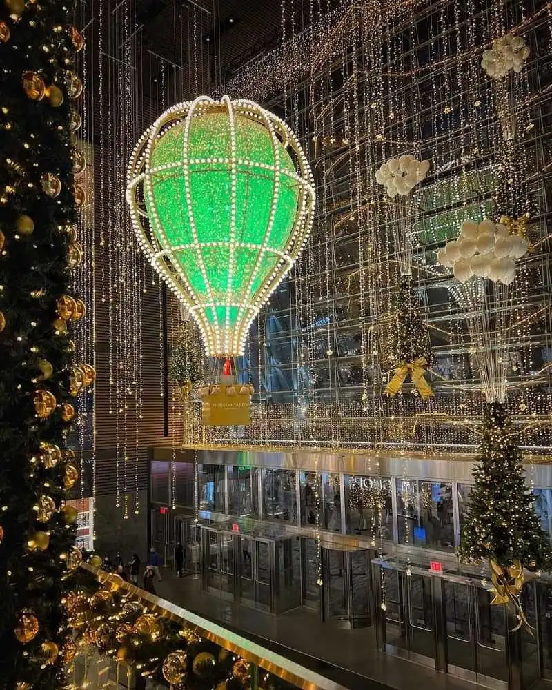 Explore the Hudson Yards Shine Bright display