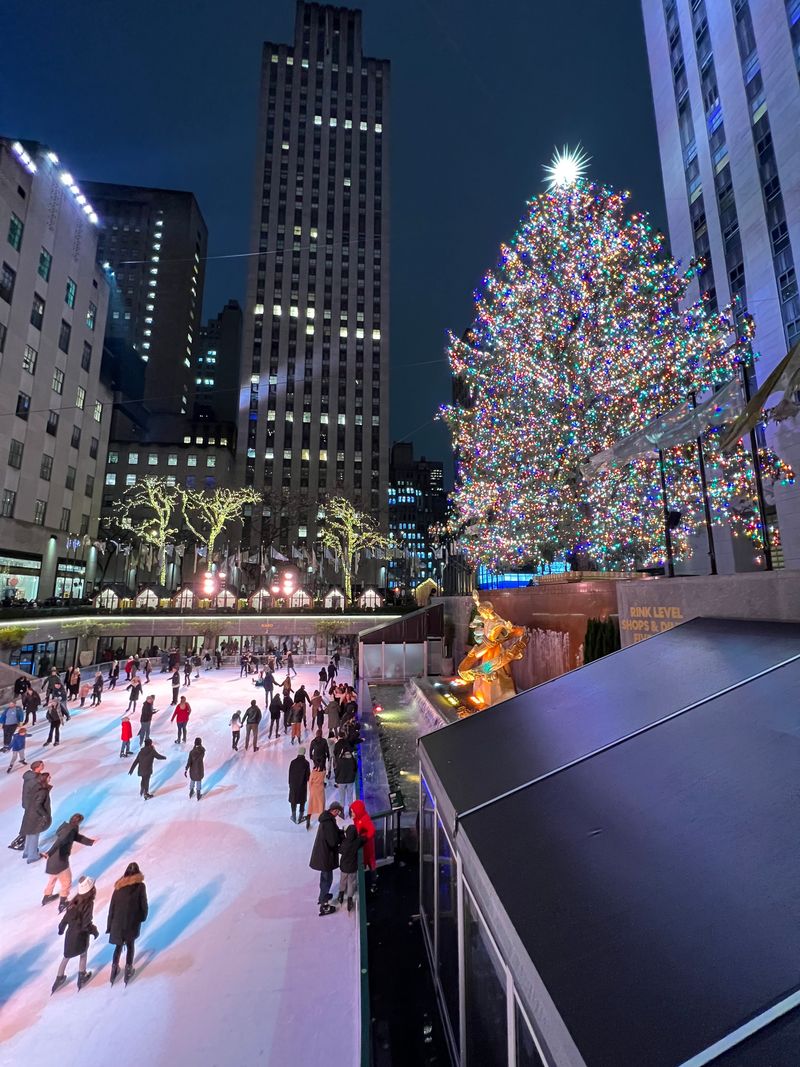 Skate at the Rink at Rockefeller Center