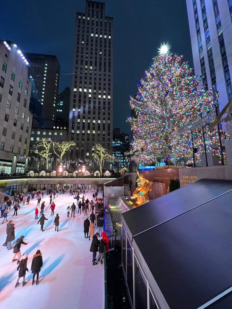 Skate at the Rink at Rockefeller Center