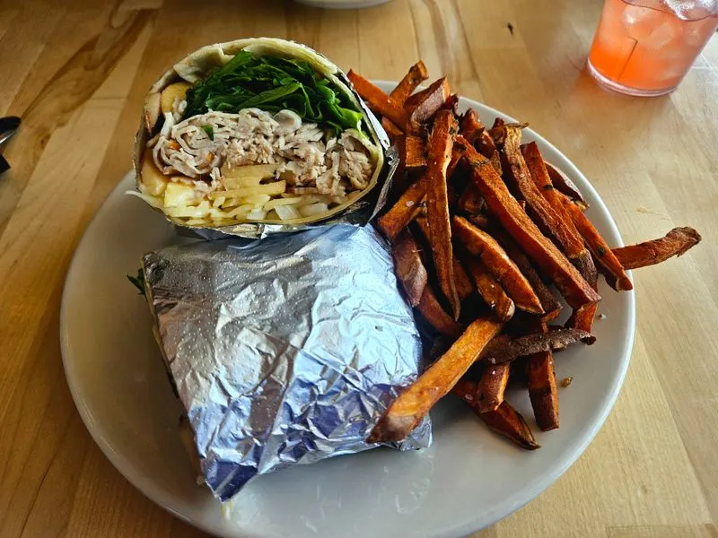 Sweet chili chicken wrap favorite