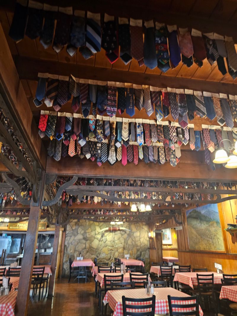 The famous no-tie rule and Wild West decor