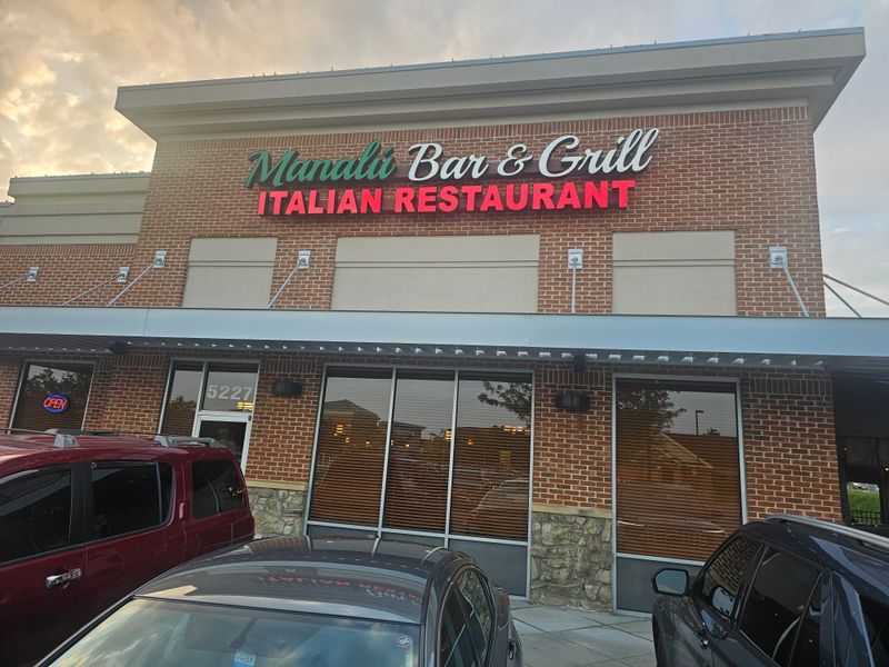 Manalú Italian Restaurant, Frederick, Maryland