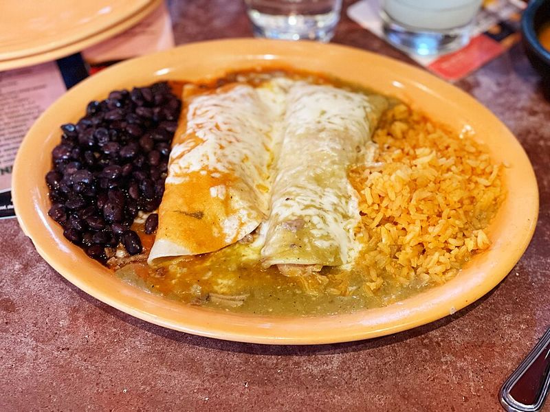 Spanish Rice and Refried Beans