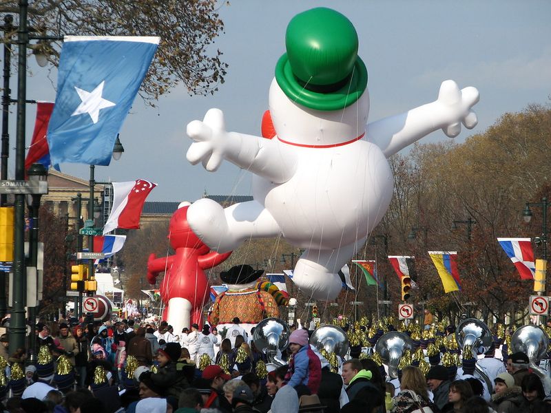 Thanksgiving Day Parade in Philadelphia, Pennsylvania