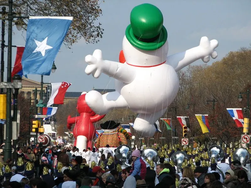 Thanksgiving Day Parade in Philadelphia, Pennsylvania