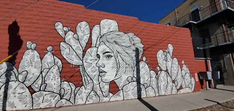 South of the Border Texas-style Murals, El Paso area