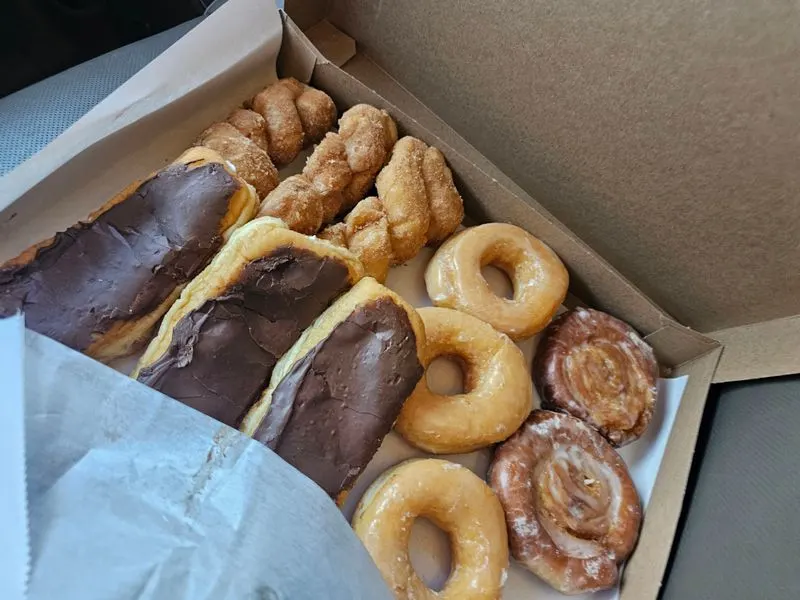 Maple Iced and Chocolate Iced Favorites