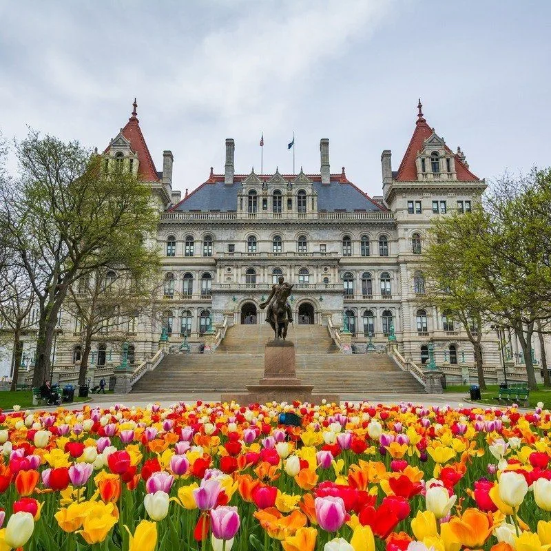 Political significance as New York&rsquo;s capital since 1797