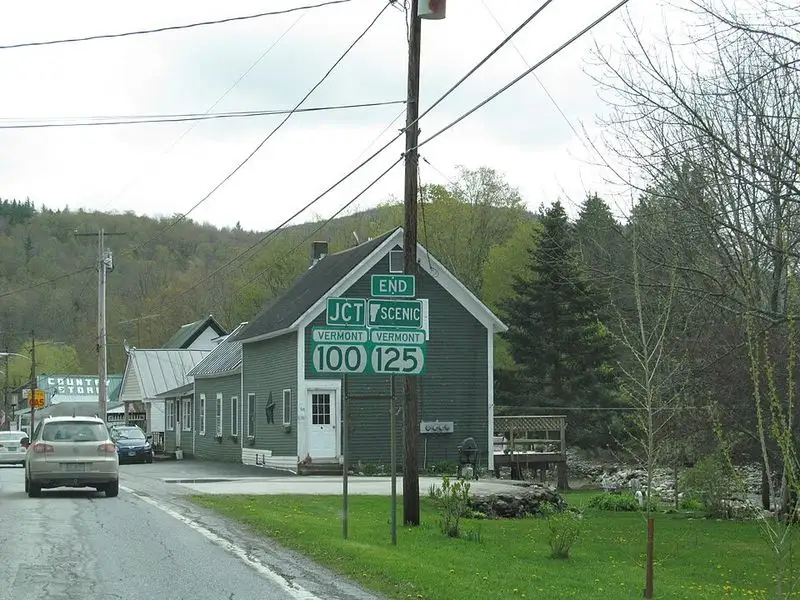 Route 100 Through Vermont
