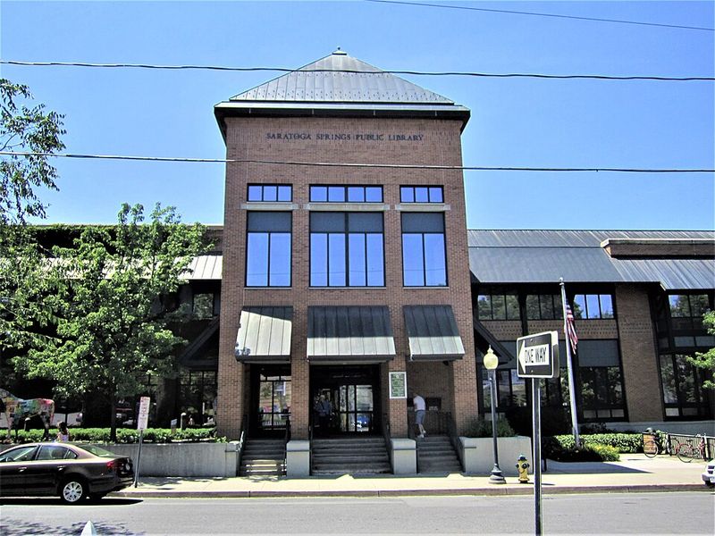 Saratoga Springs Public Library & local bookstores