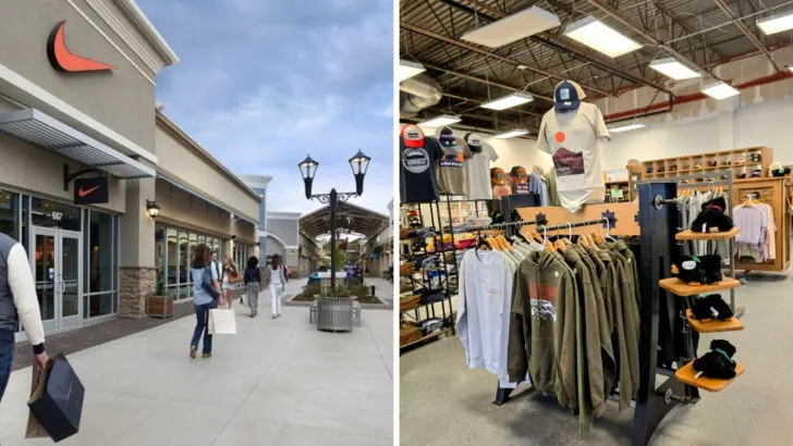 The broad outlet center in North Carolina where one errand becomes an entire afternoon