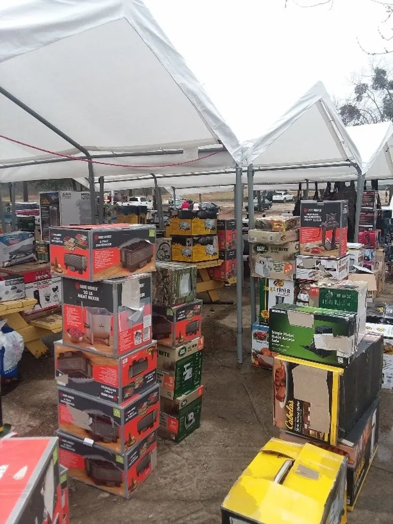 Rusty Peach Crate Radios