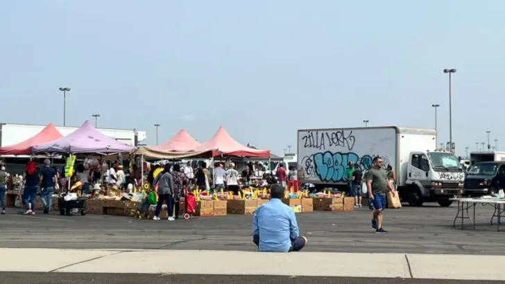 The flea market in New Jersey where everyone ends up staying longer than planned
