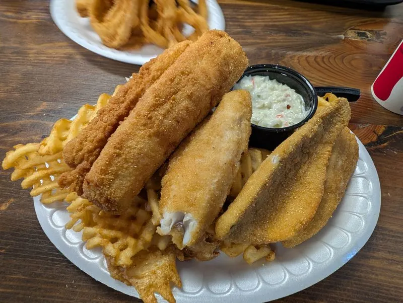 The Legendary Fried Walleye Dinner