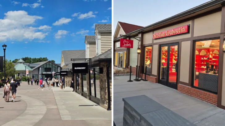 The huge outlet mall in New York where shoppers settle in for much longer than planned