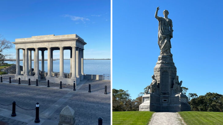 The oldest town in New England where colonial streets, waterfront views, and preserved landmarks shape the visit