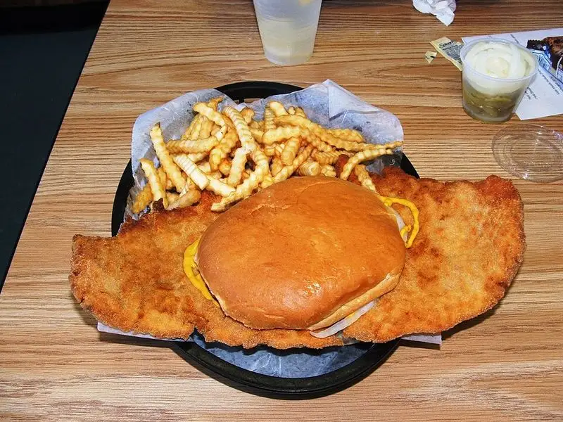 Breaded Pork Tenderloin Sandwich