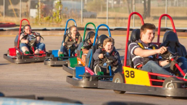 This Arkansas go-kart track delivers the kind of fun you don&rsquo;t outgrow