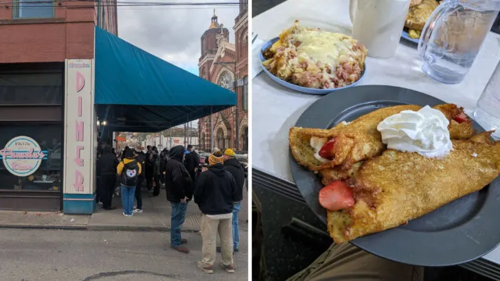 This Pennsylvania diner serves pancakes regulars never bother ordering anything else