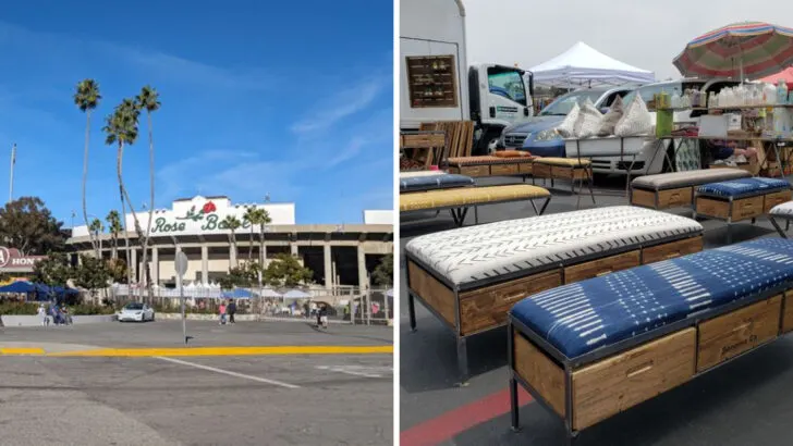 This massive California flea market turns casual browsing into an all-day event