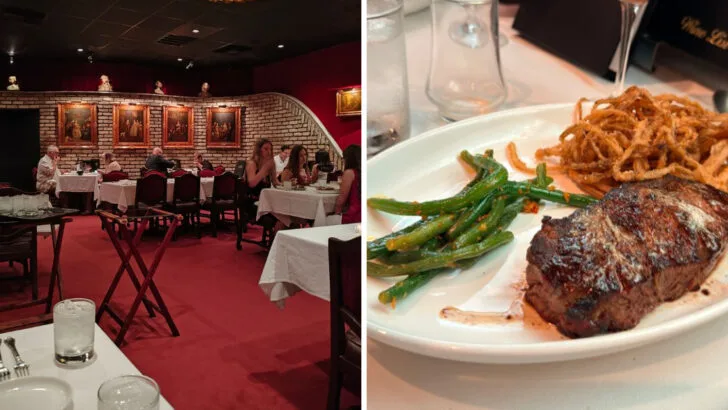 This old-school Florida restaurant has been known for its steaks since 1956