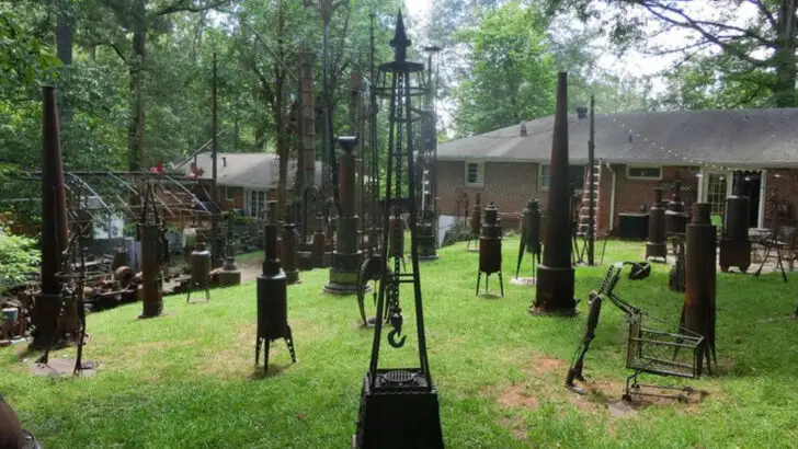 This one-of-a-kind sculpture garden in Georgia feels like a steampunk fairy tale brought to life