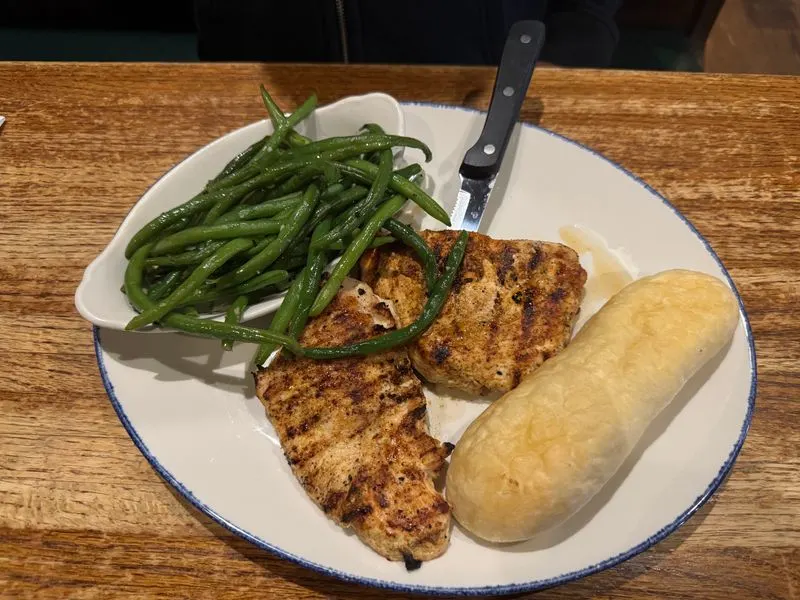 The legendary blackened redfish