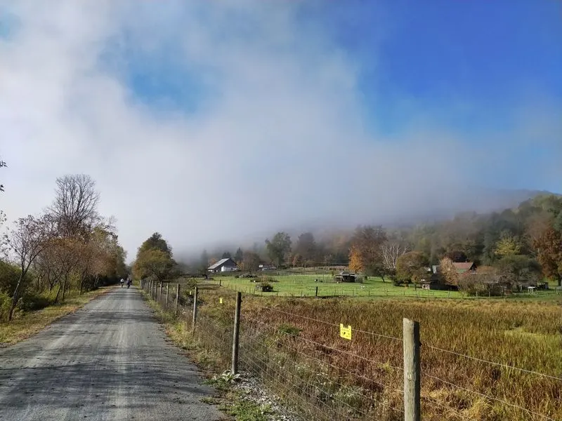 Pine Creek Rail Trail Winter Walk