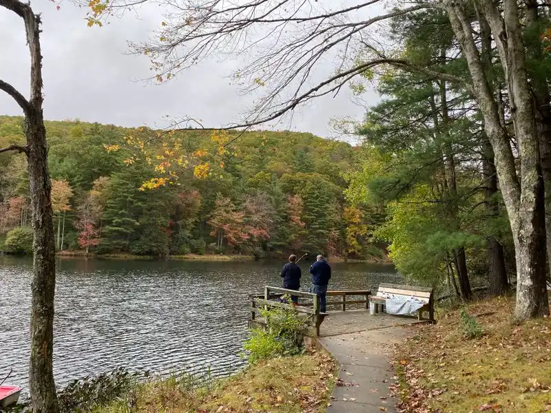 Watoga Lake and easy going water time