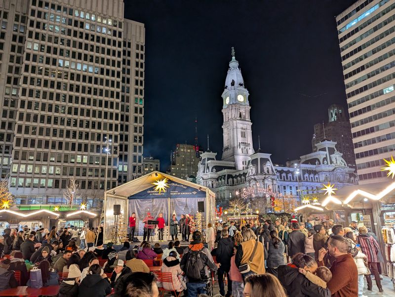 Christmas Village in Philadelphia