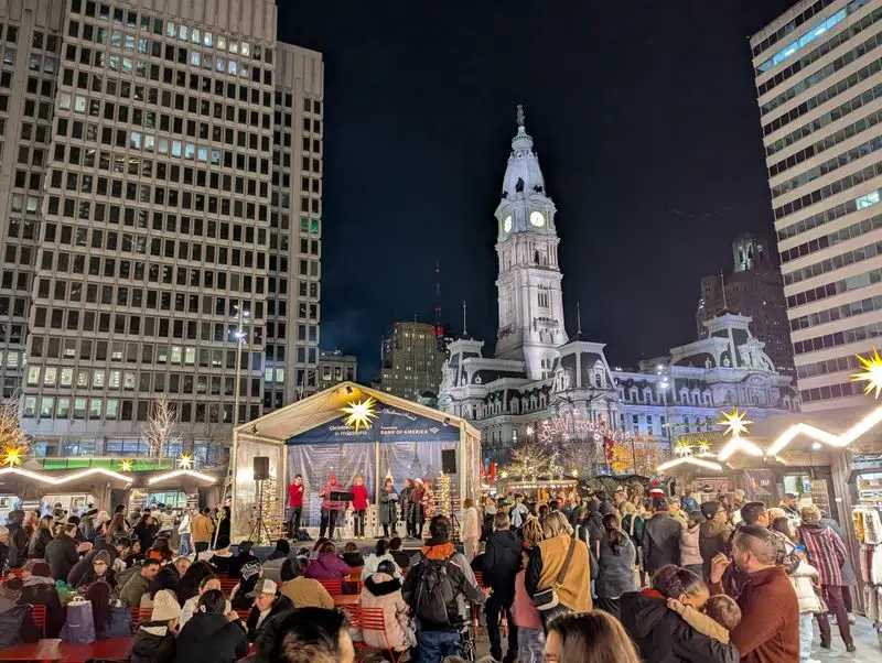 Christmas Village in Philadelphia