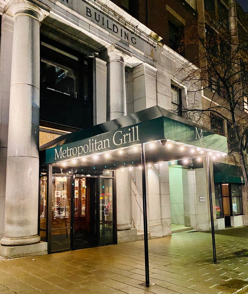 Washington &mdash; Metropolitan Grill (Seattle)