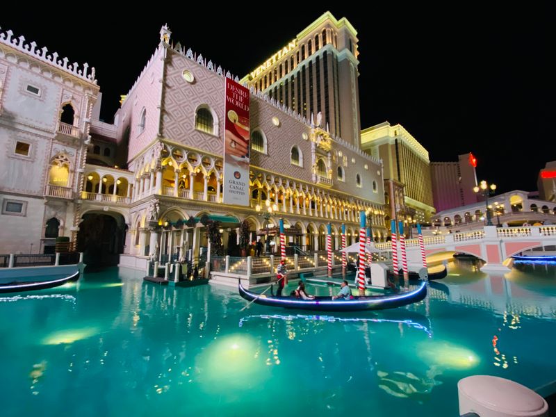 Gondola Ride at The Venetian