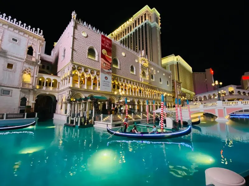 Gondola Ride at The Venetian