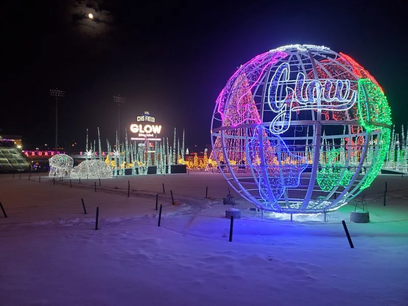 GLOW Holiday Festival at CHS Field