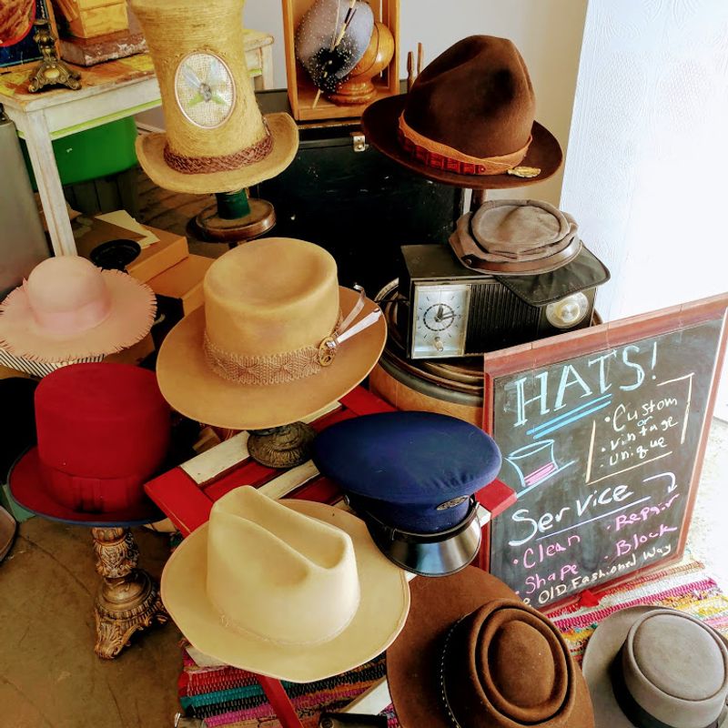 Sizing up the vintage clothing racks