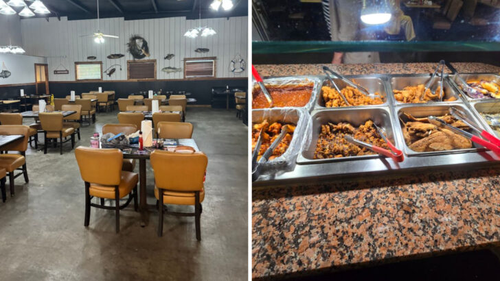 Where Kentuckians line up for a comforting catfish buffet they trust