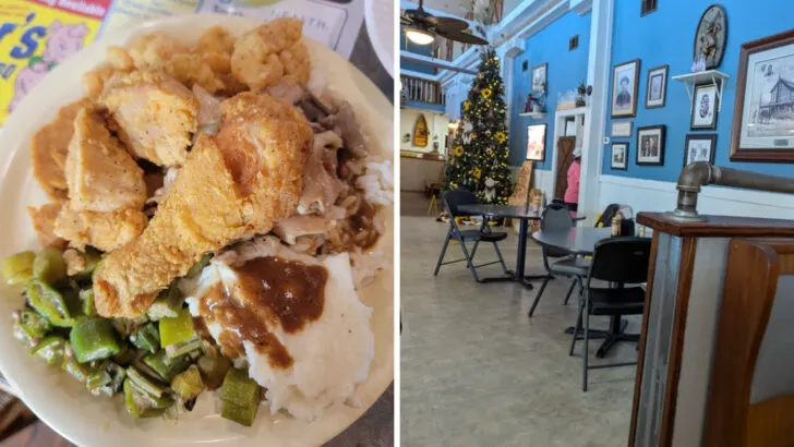 Where North Carolinians line up for a barbecue buffet that feels like home