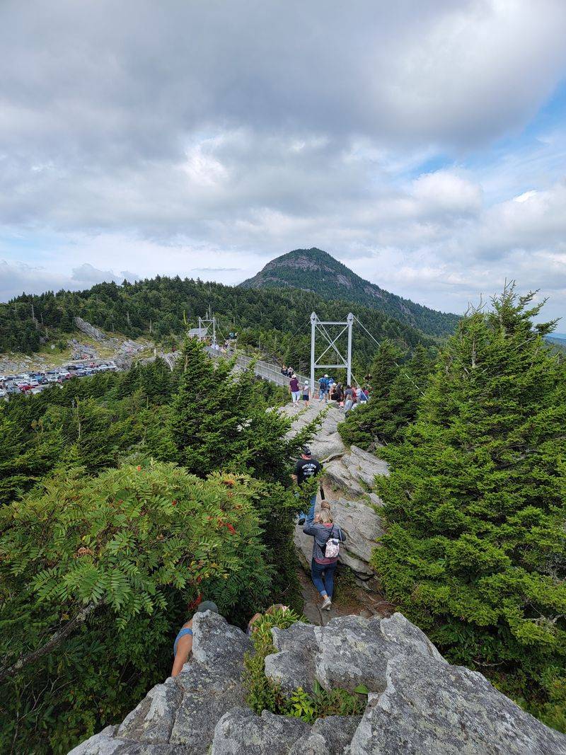 Hiking at Grandfather Mountain
