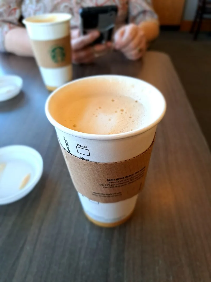 Snowy Morning Coffee and Journal Break