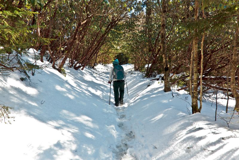 Access to Unique Winter Hiking and Backpacking Trails