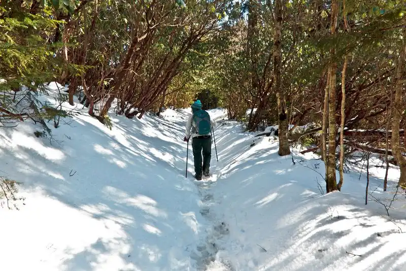 Access to Unique Winter Hiking and Backpacking Trails