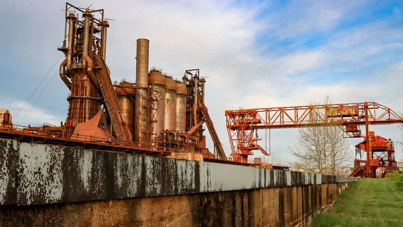Carrie Blast Furnaces National Historic Landmark, Rankin and Swissvale