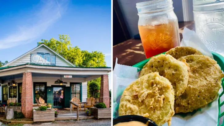 A Georgia caf&eacute; that only exists because of a movie and now serves the actual fried green tomatoes from the film